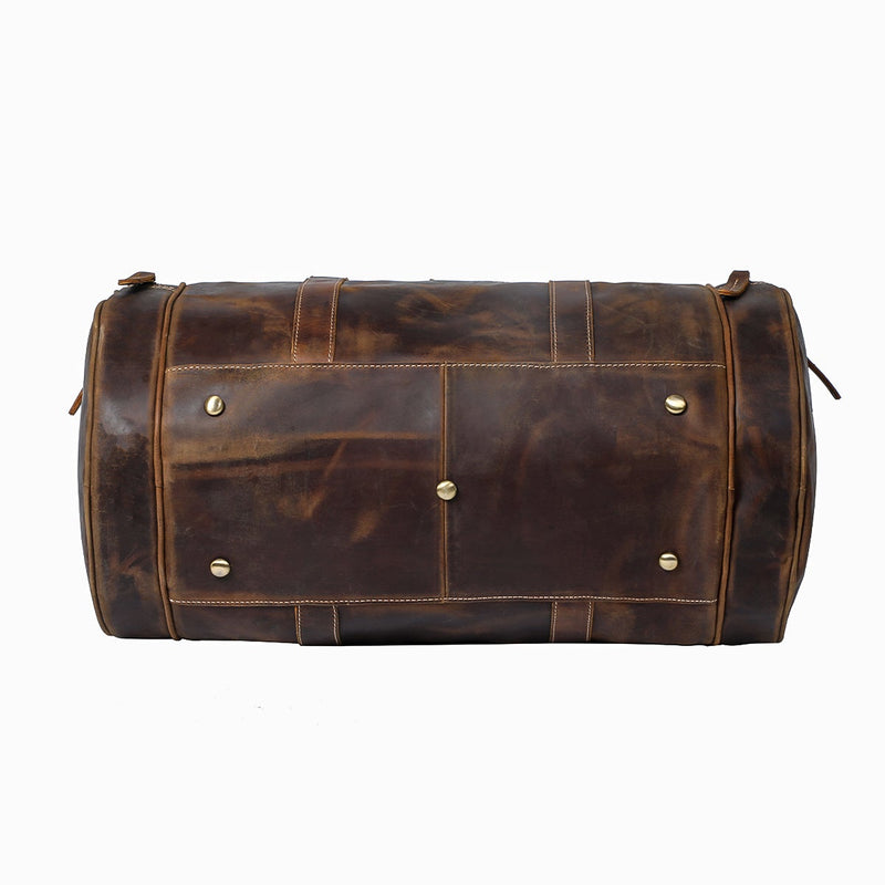 Brown Leather Holdall