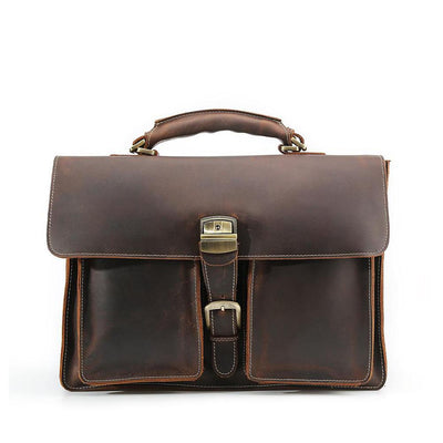 Mens Messenger tablet laptop Shoulder designer Bag faux leather by