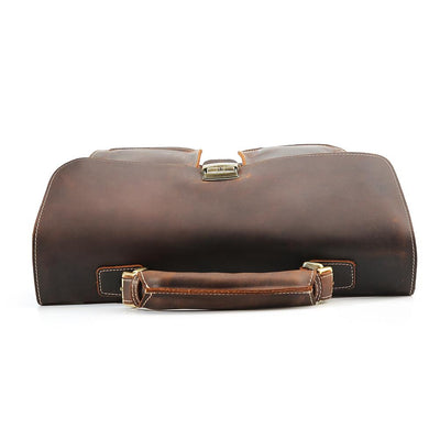 Brown Leather Shoulder Bag luxury