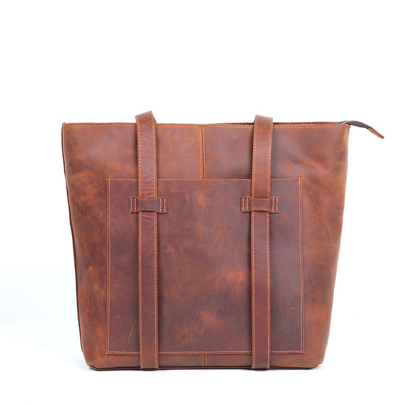 Tote Bag en Cuir vintage