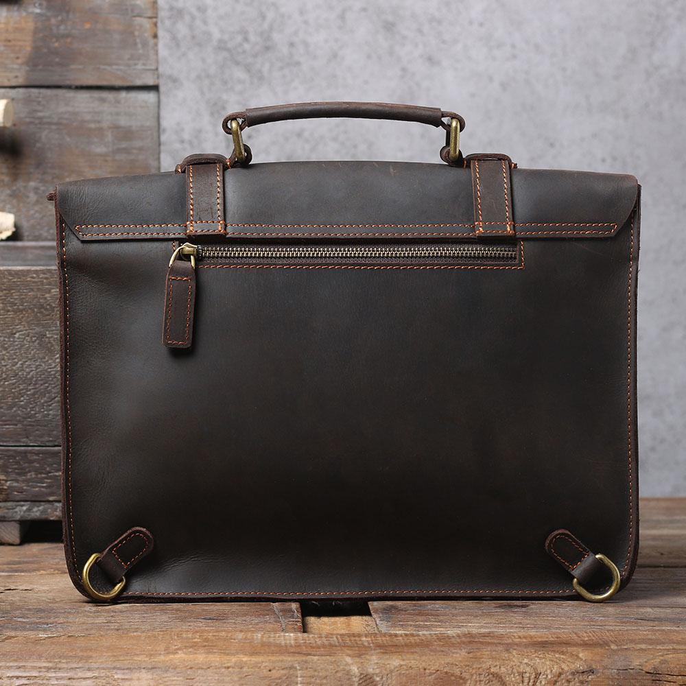 leather courier bag versatile