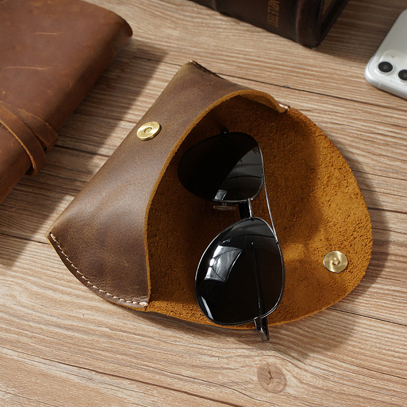 Leather Glasses Case