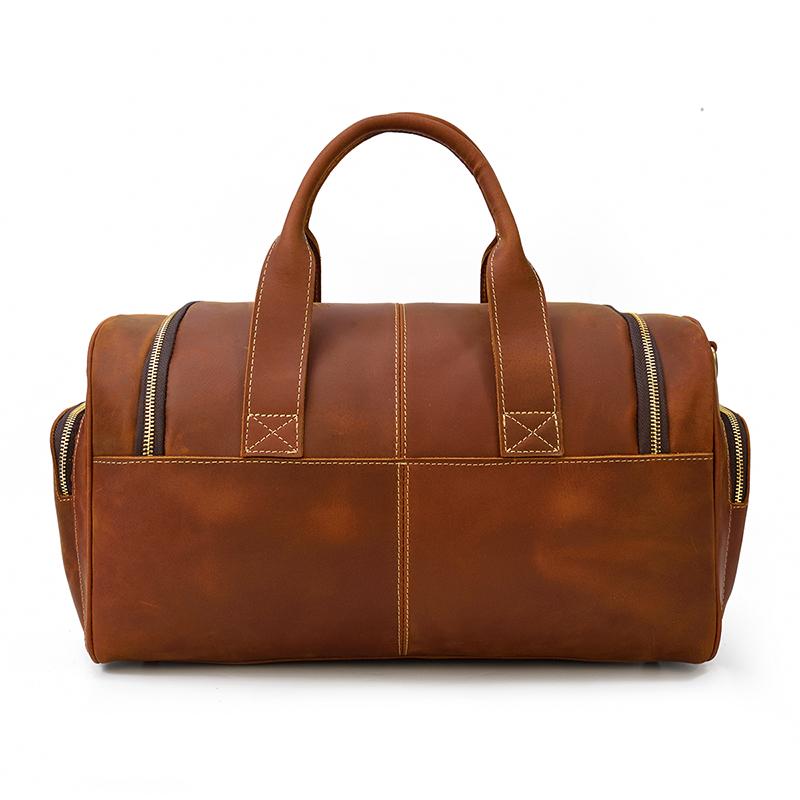 cabin men's leather holdall