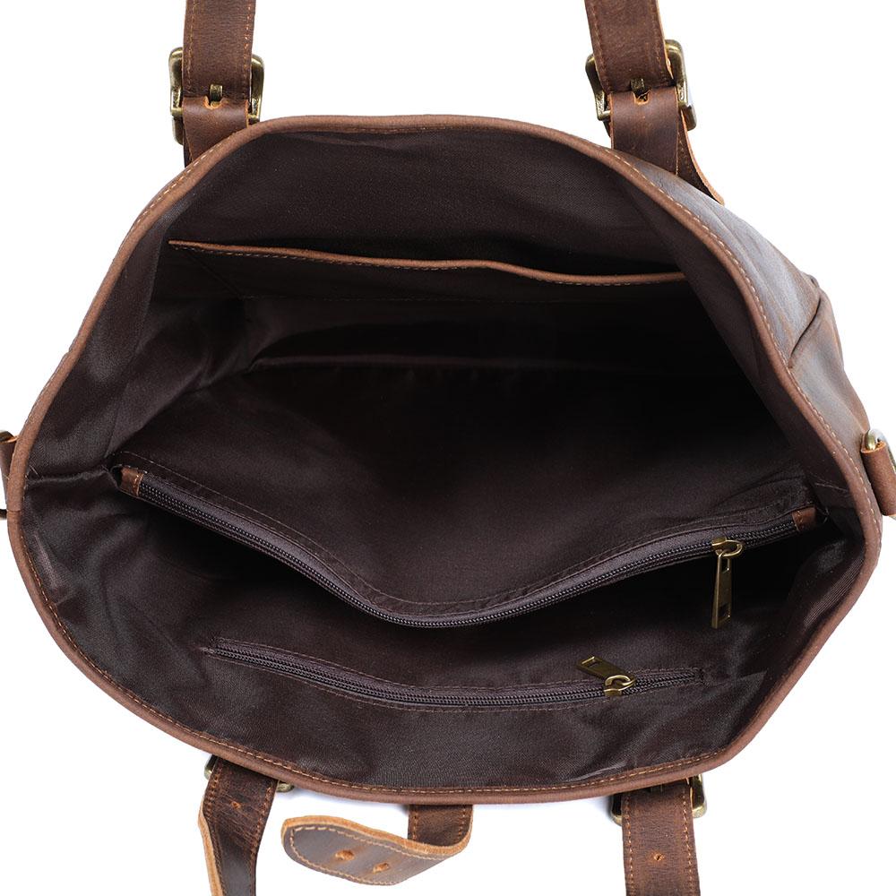 バッグ vintage leather toat bag Vintage Leather Tote Bag