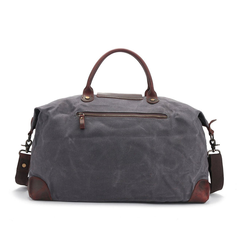 sac bagage old school gris