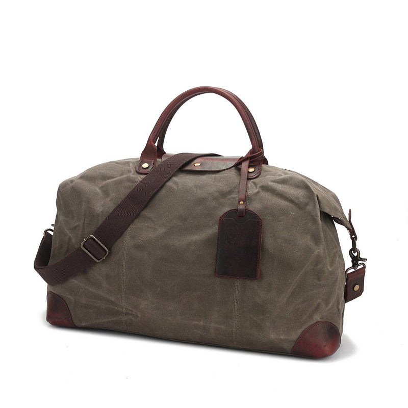 sac bagage vintage vert armée