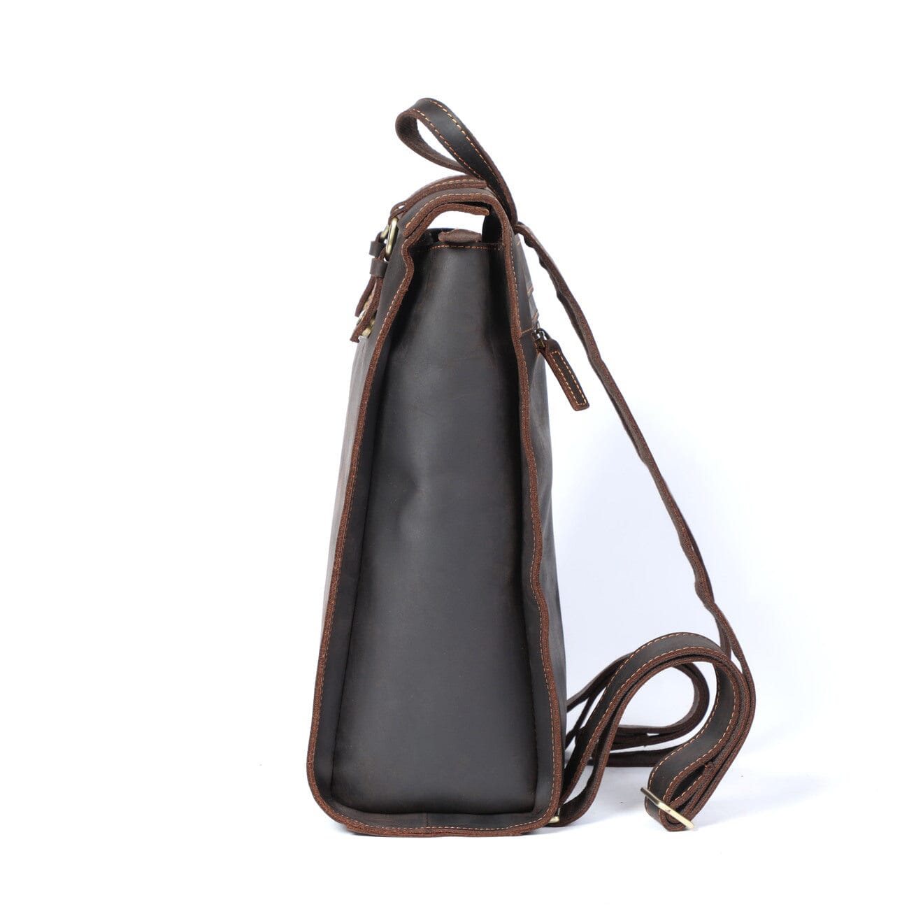 all leather backpack