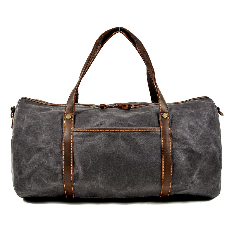 grey army travel bag