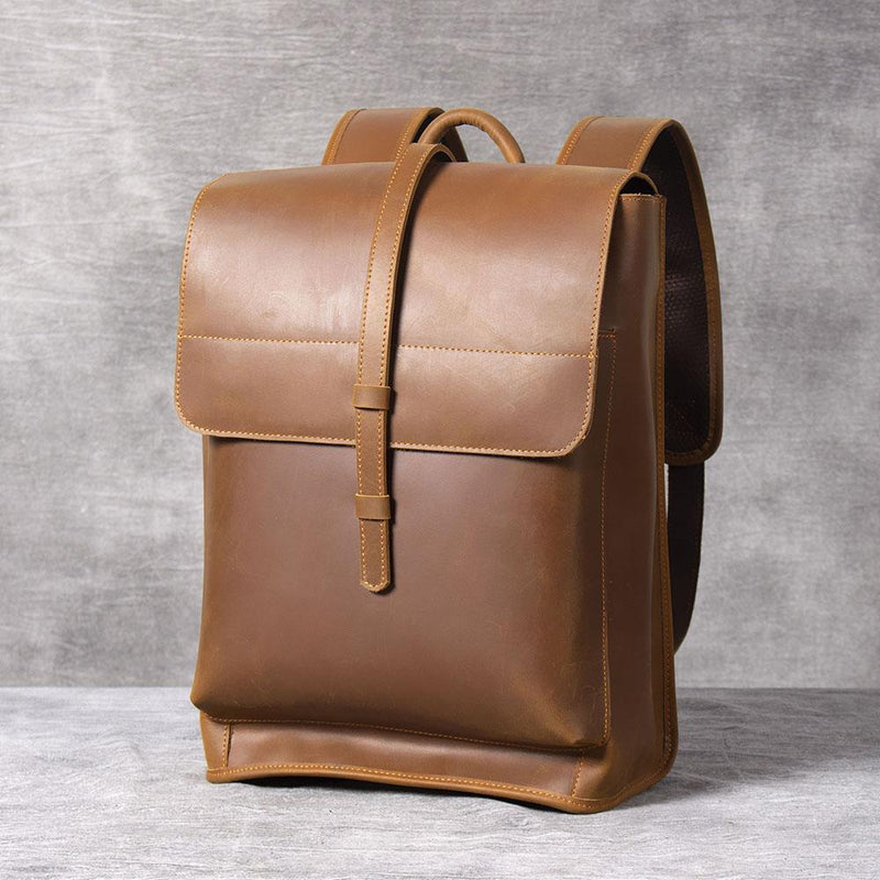 awesome mens leather backpack