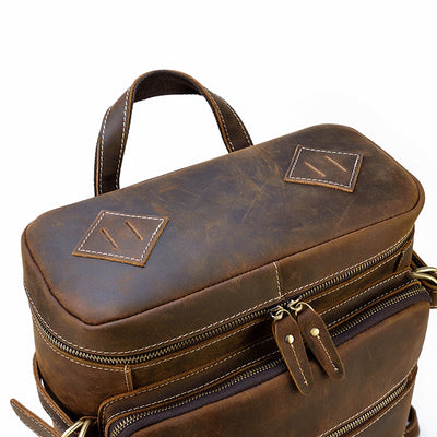 backpack bag leather