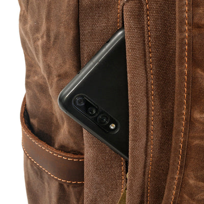 backpack smartphone pocket