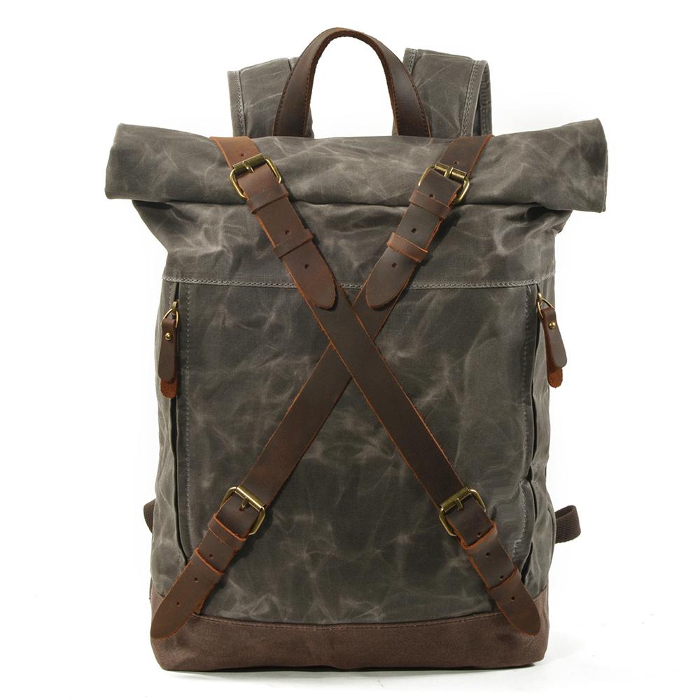 Canvas Rucksack Backpack - OSLO - Eiken Shop