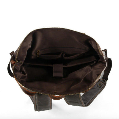 hipster canvas backpack