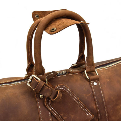 best leather holdall