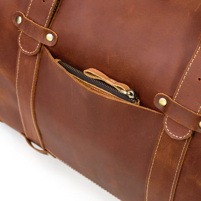best leather travel duffel bags