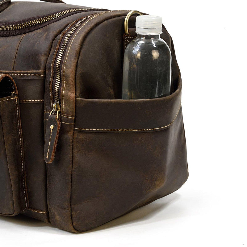 Sac de Voyage en Cuir Homme compartiments