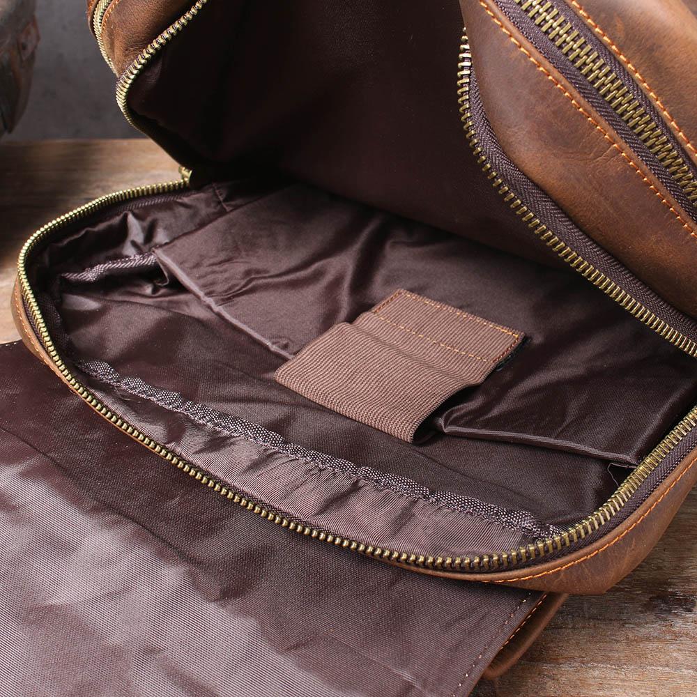 Brown Leather Rucksack Brown Leather Rucksack