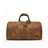 Brun weekendbag i skinn | SANTIAGO - Kaffebrun