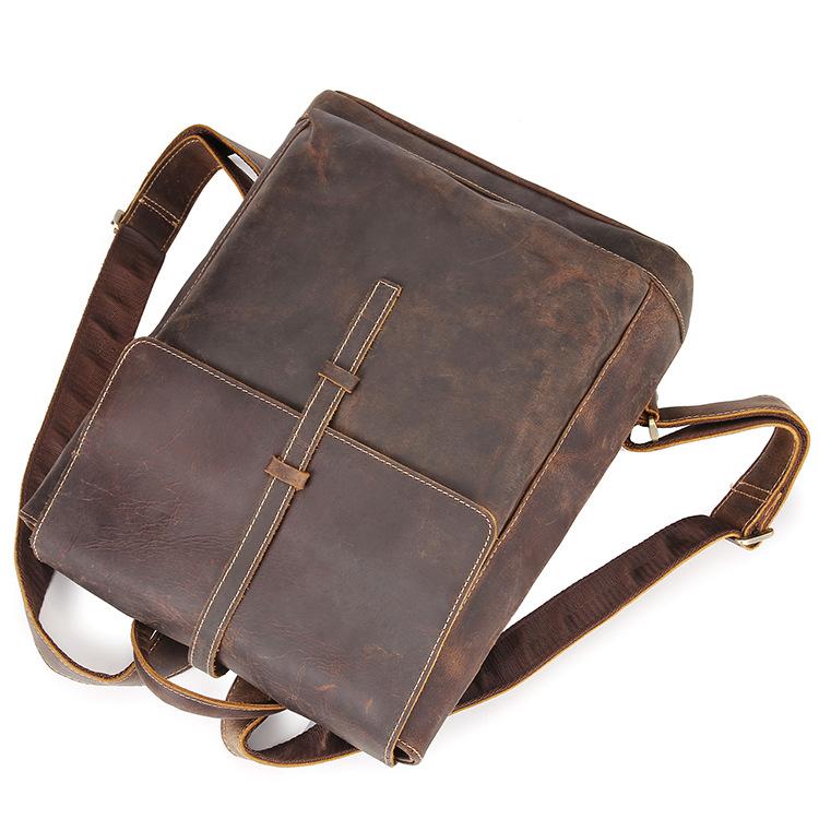 brown leather laptop bag