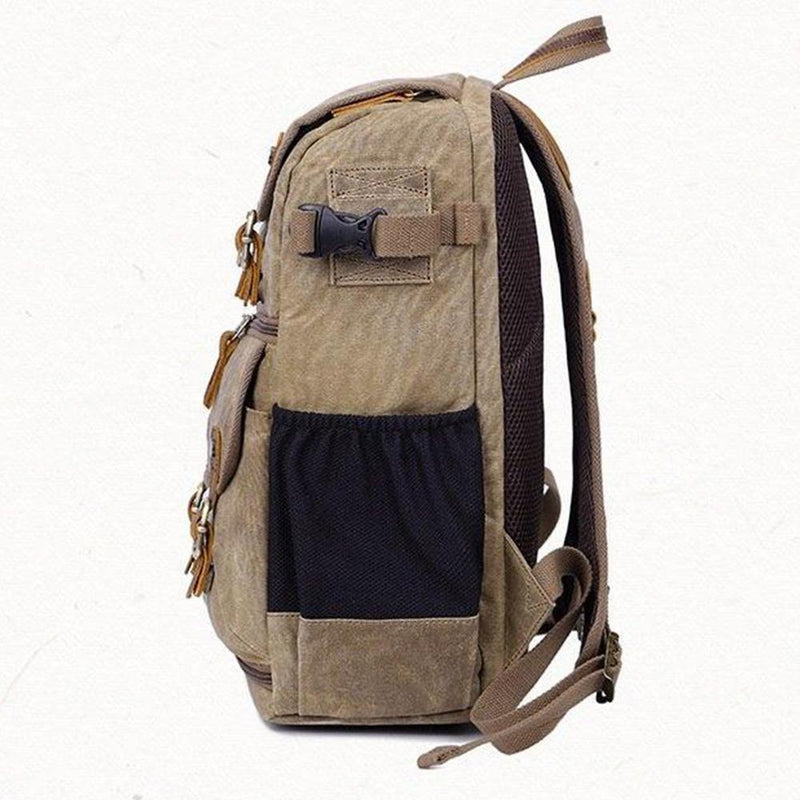 canvas camera backpack