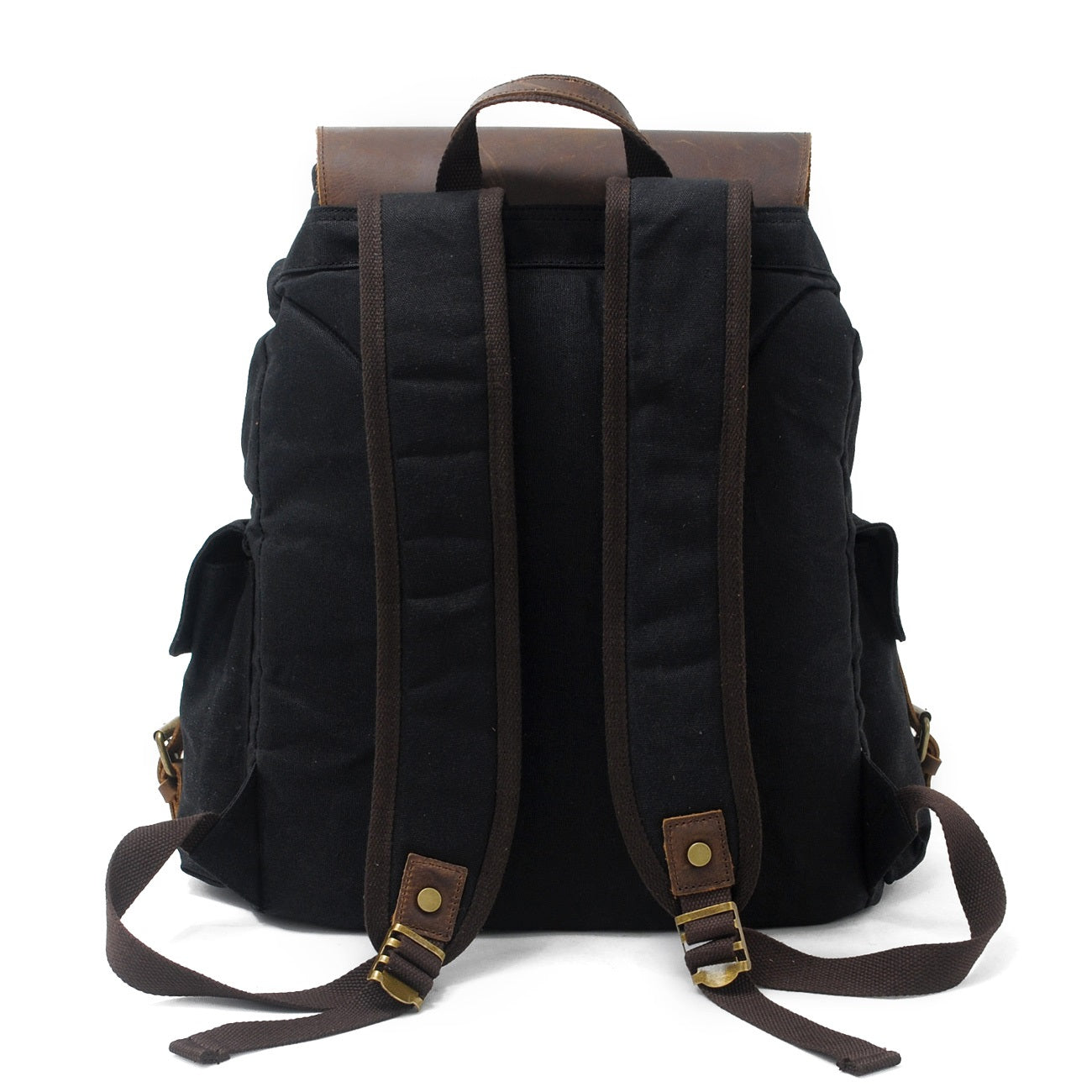 canvas camping backpack