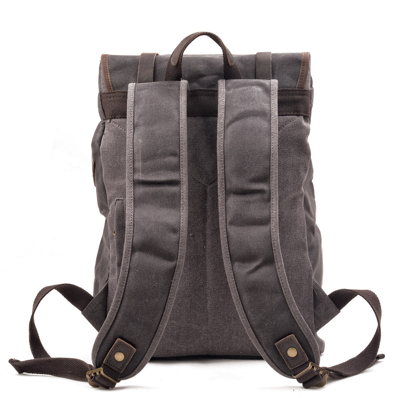 canvas computer backpack