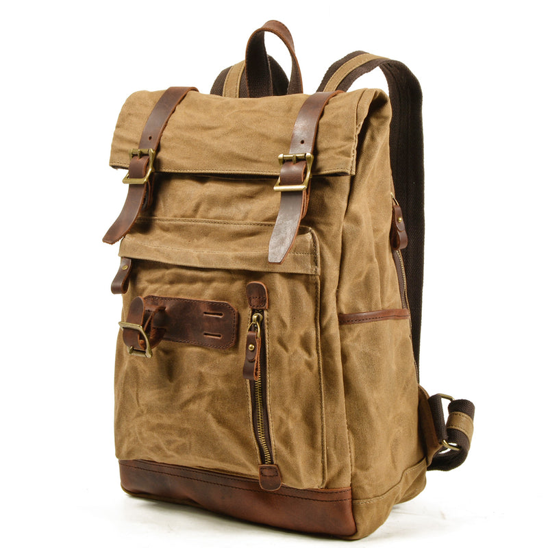 canvas computer backpack