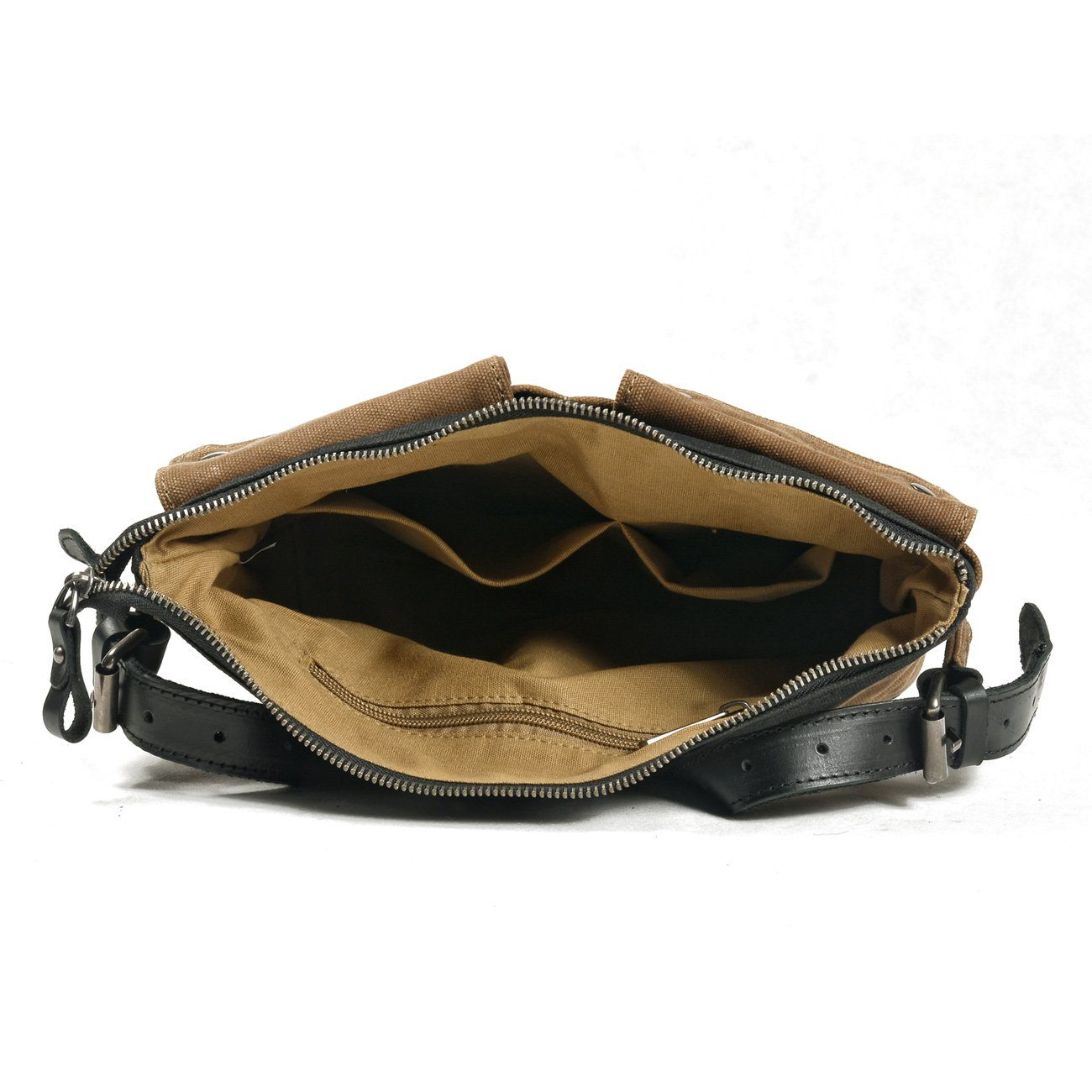 Men's Retro Canvas Shoulder Bag; Messenger Bag, Cross-body Bag