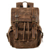 Canvas Drawstring Backpack | TALLINN - Coffee