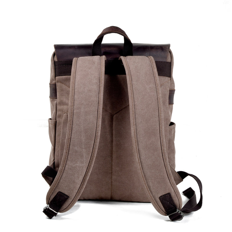 canvas laptop backpack