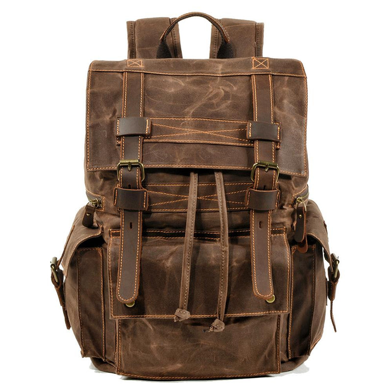 canvas rucksack bag