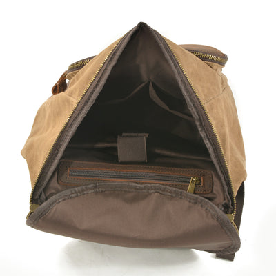 canvas travel backpack