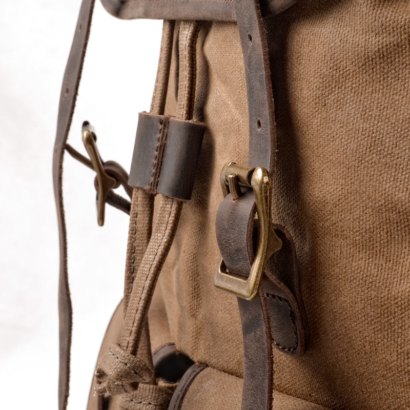 canvas work backpack