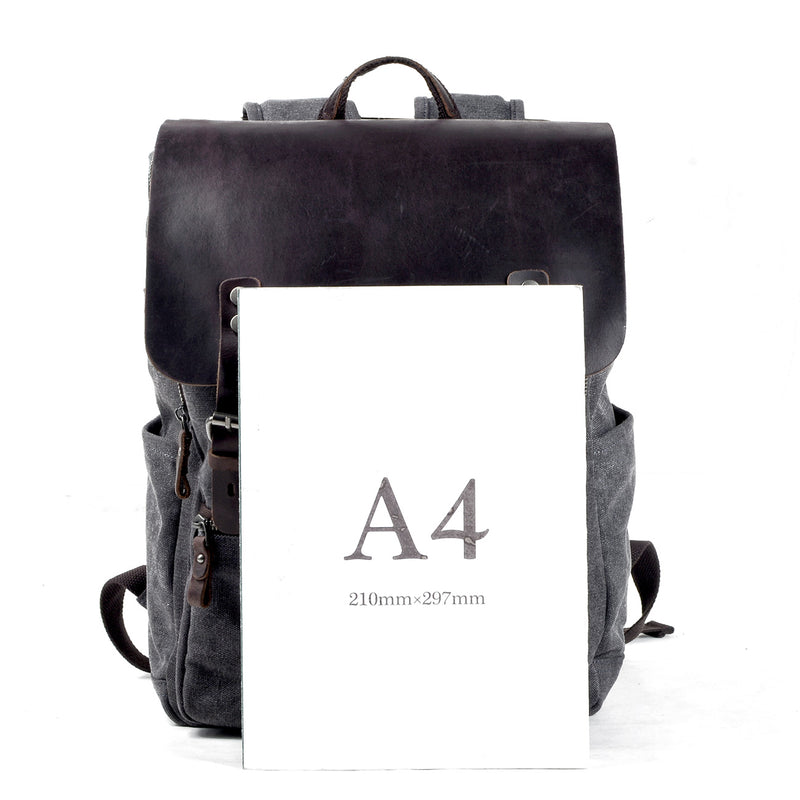 canvas work backpack