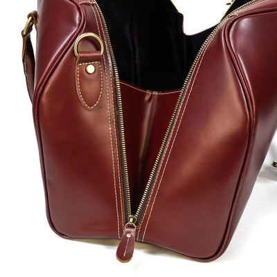 coach weekender bag leather