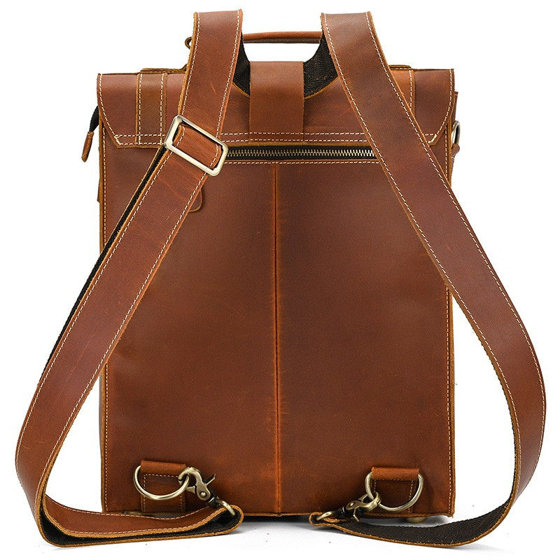 Leather Convertible Backpack Unisex Everyday Bag OWAÏ