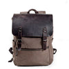 Cotton Canvas Backpack | MILAN - Coffee / No