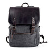 Mochila de Lona de Algodão | MILAN - Cinzento-escuro / Não