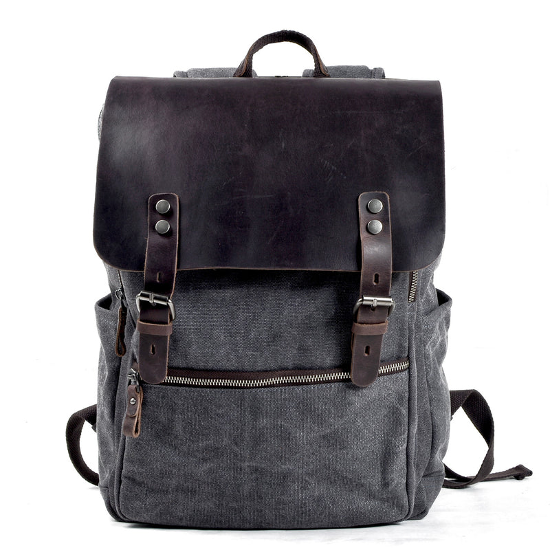 Cotton Canvas Backpack - Lightweight Cloth Backpack | MILAN