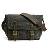 Canvas Schoudertas Crossbody 15L | HOUSTON - Donkergrijs