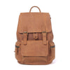 Lederrucksack Kordelzug 14L | DASHAN - Coffee