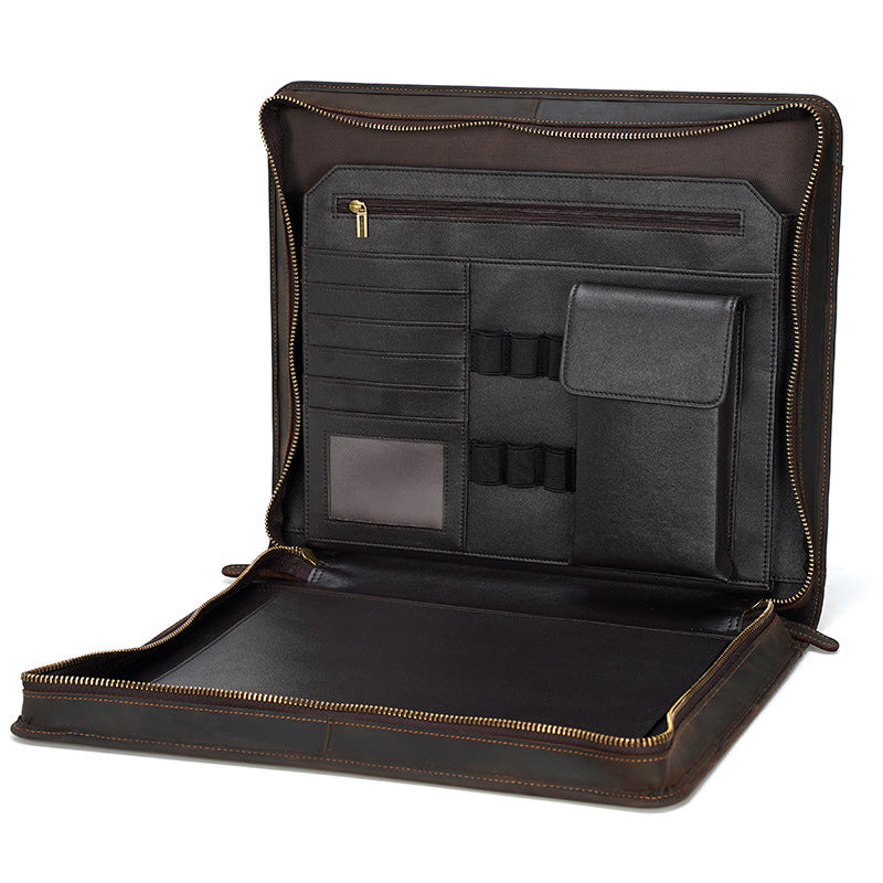 executive leather portfolio