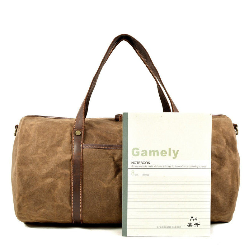 green military duffle bag