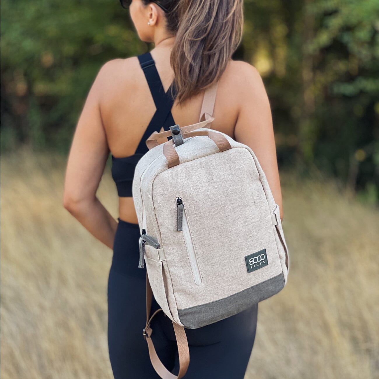 Mini Hemp Backpack - Eco Friendly Vegan Backpack | 8000Kicks