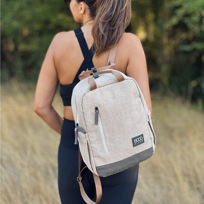 hemp canvas backpack