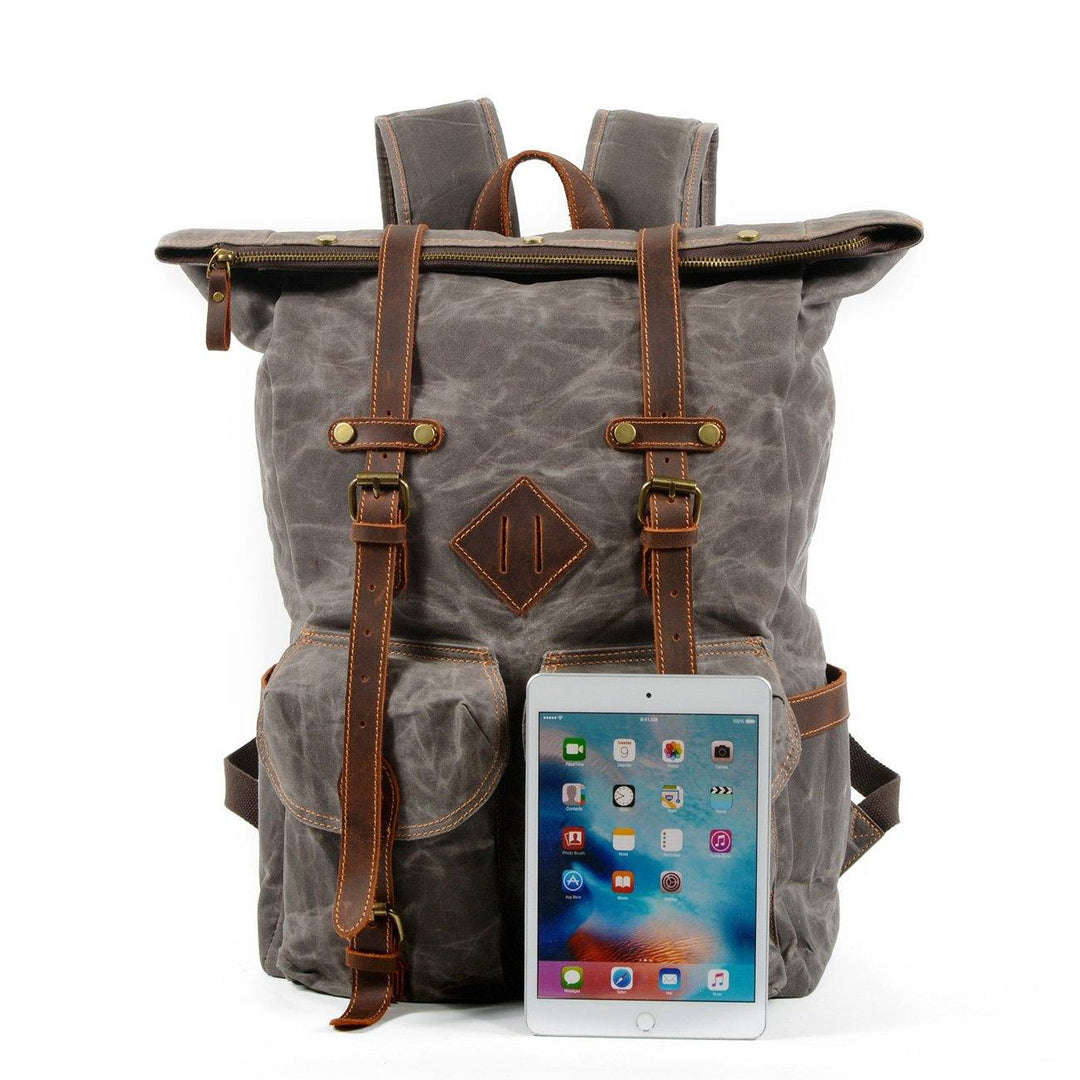 Hipster travel backpack online