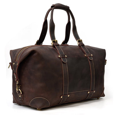 italian leather travel bag