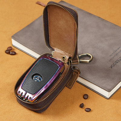 key pouch leather