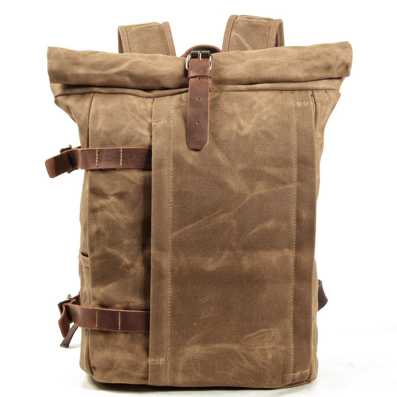 sac à dos moto khaki