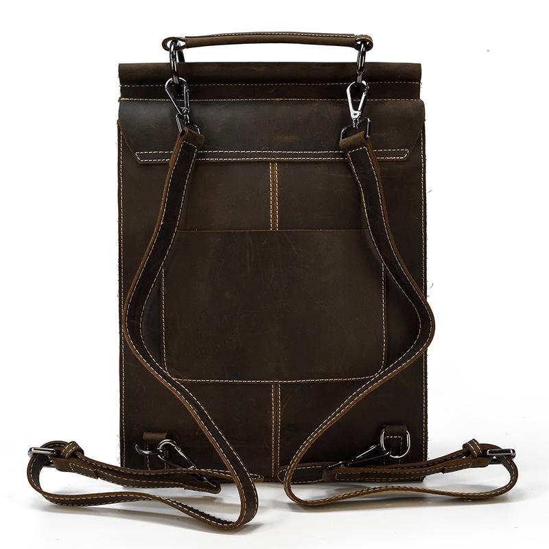 ladies backpack leather